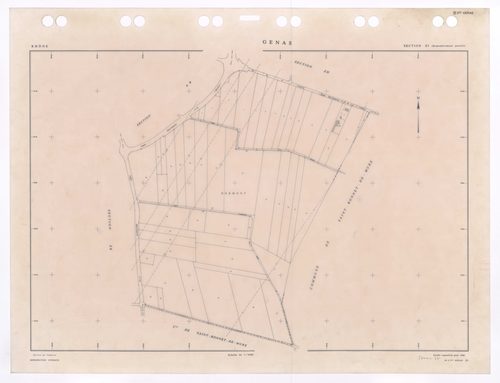 Section ZI. Feuille remembrée pour 1988.