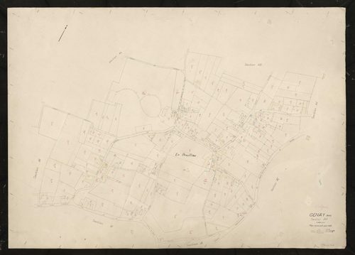 Section AH. Feuille renouvelée pour 1958.