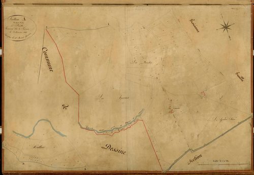 Section A dite du Carreau, feuille n°4.