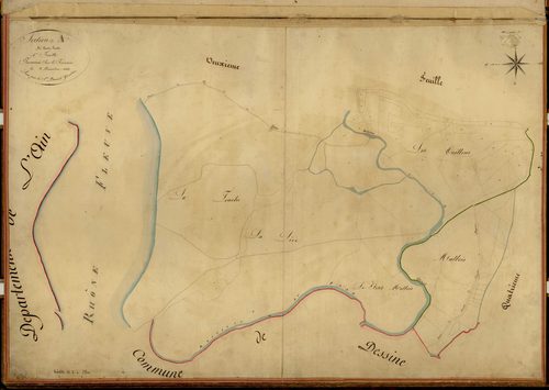 Section A dite du Carreau, feuille n°1.