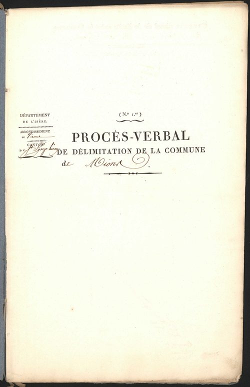 Mions, 28 mars 1829.