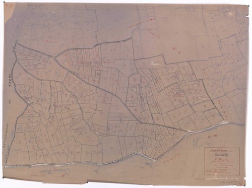 Section C 4e feuille (partie de l'ancienne 2e feuille). Plan révisé pour 1933.