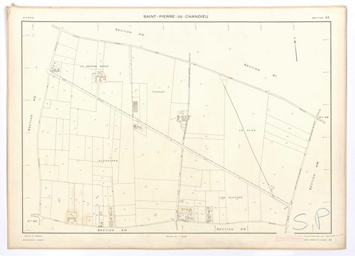 Section AE. Feuille renouvelée pour 1972.