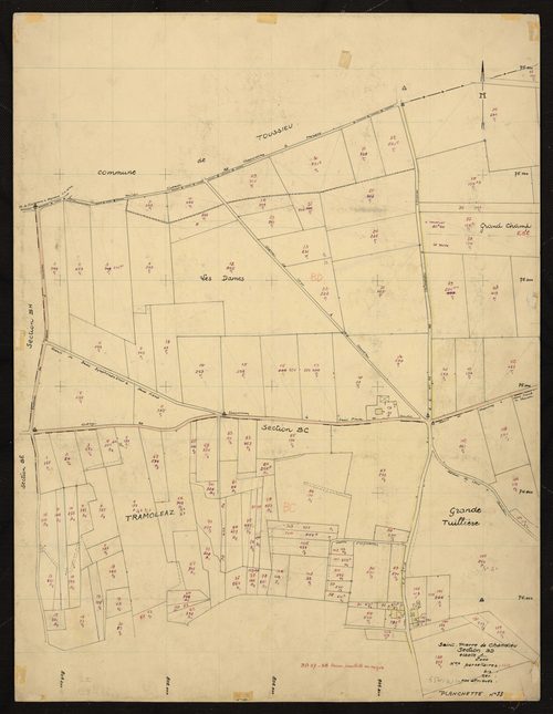 Section BD : planchette 33.