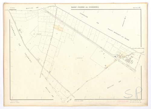 Section AC. Feuille renouvelée pour 1972.