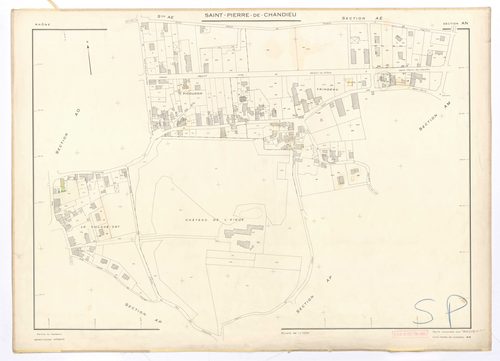 Section AN. Feuille renouvelée pour 1972.