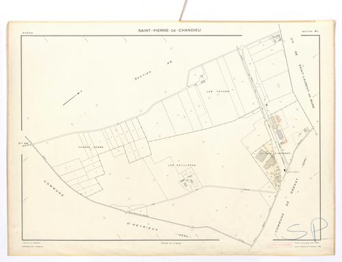 Section AL. Feuille renouvelée pour 1972.