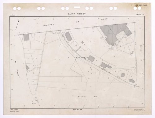 Section AI. Feuille renouvelée pour 1975. 2e édition à jour pour 1979.