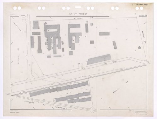 Section DW. Feuille renouvelée pour 1975. 2e édition à jour pour 1979.