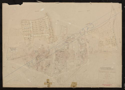 Section C 3e feuille (ancienne 1ère feuille et partie de l'ancienne 3e feuille). Plan révisé pour 1941. Réédition pour 1979.