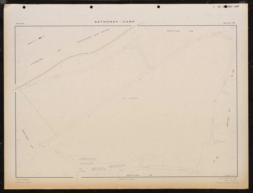 Section AI. Cadastre renouvelé pour 1955. 3e édition à jour pour 1980.