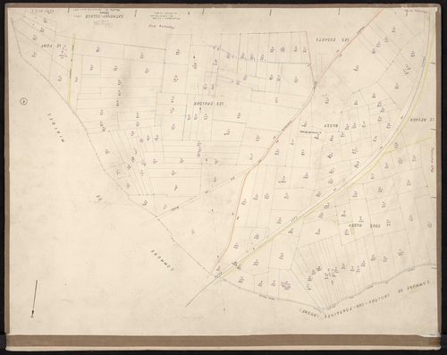 Section AI. Feuille renouvelée pour 1957 : planchette n°6.