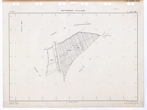 Section ZA. Feuille renouvelée pour 1982.