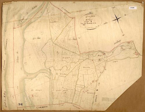 Section A dite des Prairies et des Isles, feuille unique.