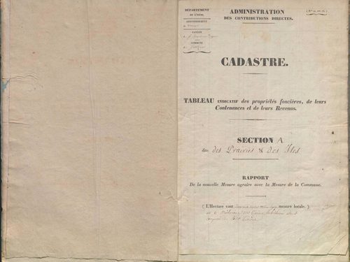 État de sections.