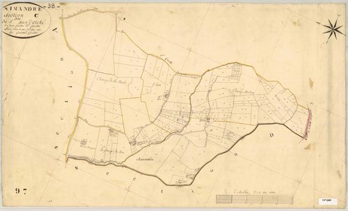Section C dite de Saint-Jean-d'Arché, feuille n°2.