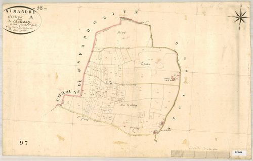 Section A dite de Chatenay, feuille n°2.