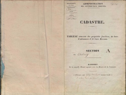 État de sections.
