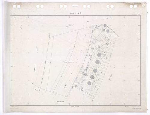 Section AA. Feuille remaniée pour 1989.