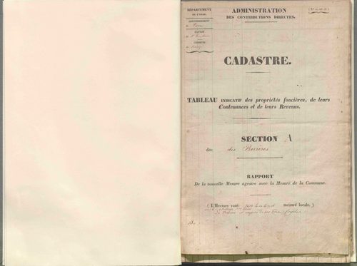 État de sections.