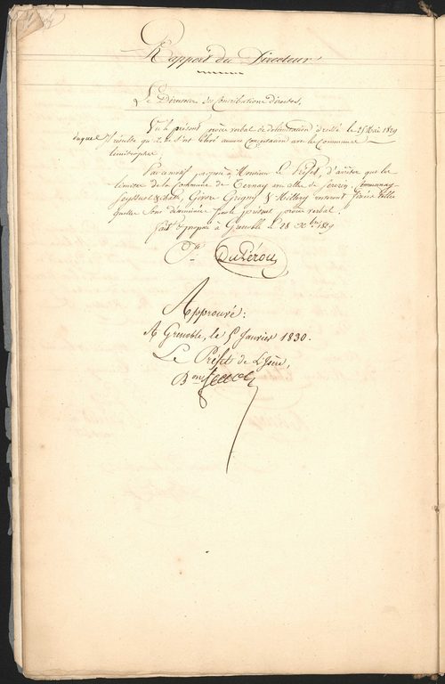 Ternay, 25 mai 1829.