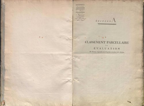 État de sections.