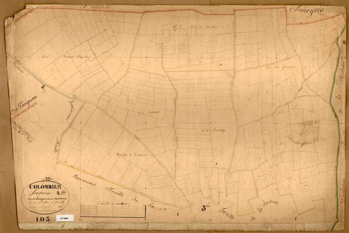 Section A dite de Longnieux et Monterra, feuille n°1.