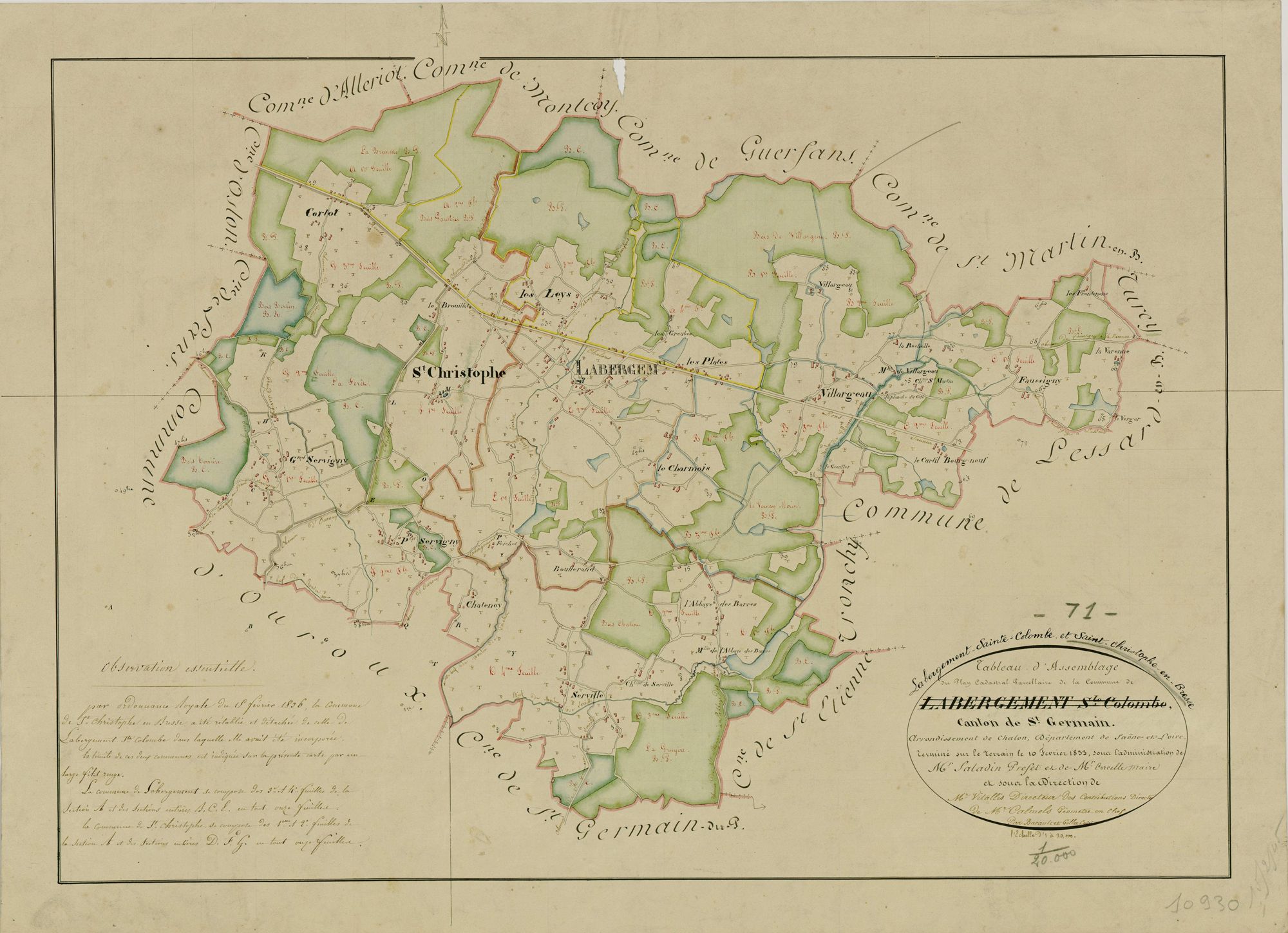Abergement-Sainte-Colombe - Toutes sections