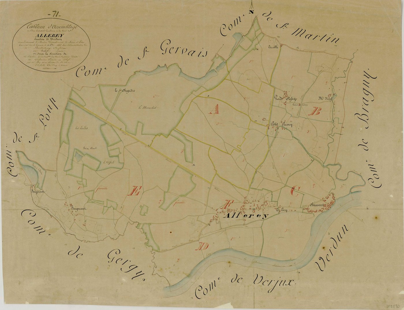 Allerey - Toutes sections