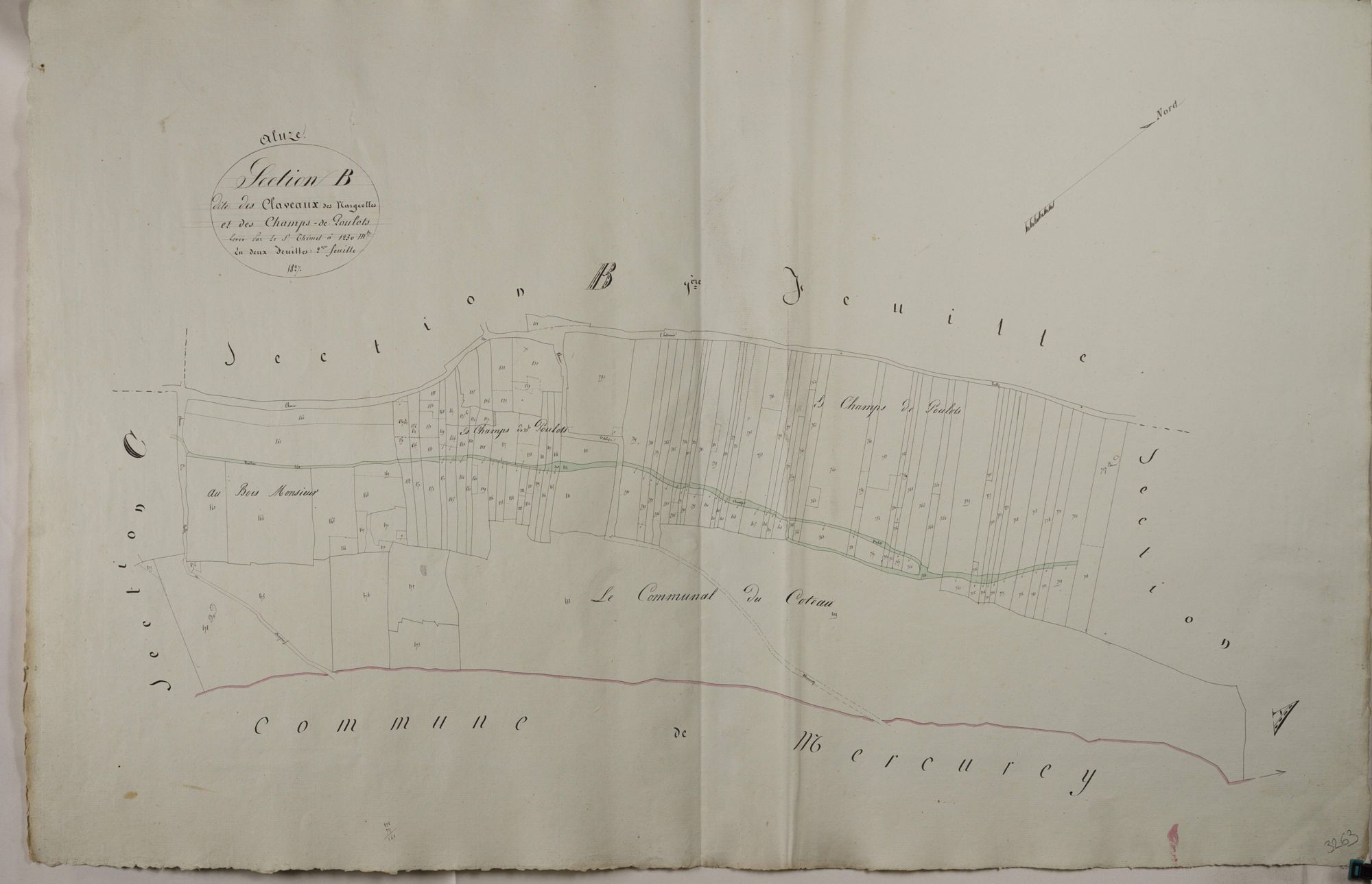 Aluze - LES CLAVEAUX, LES NARGEOLLES, LES CHAMPS DE POULOTS