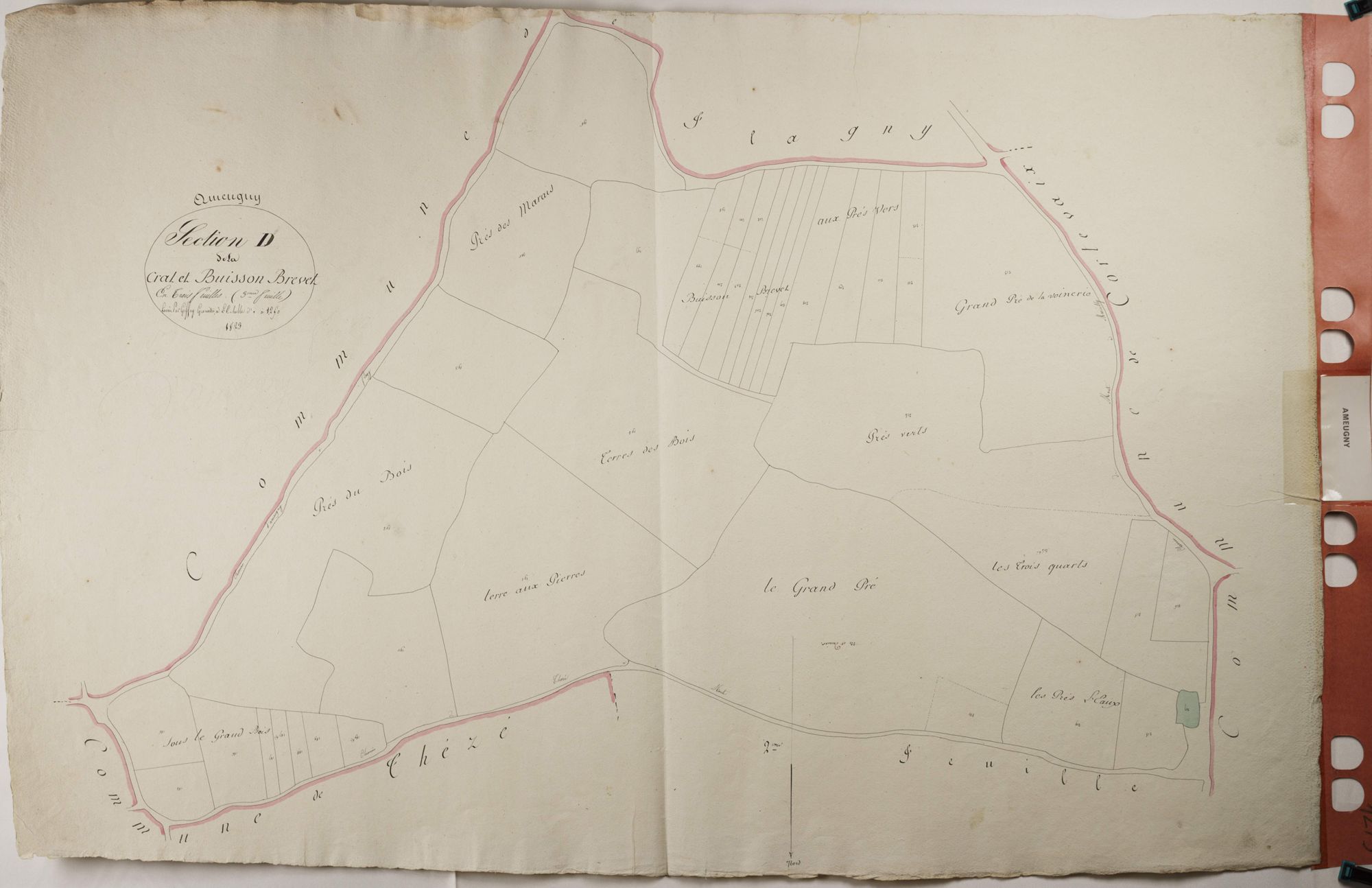 Ameugny - LA CRAT, LE BUISSON BREVET