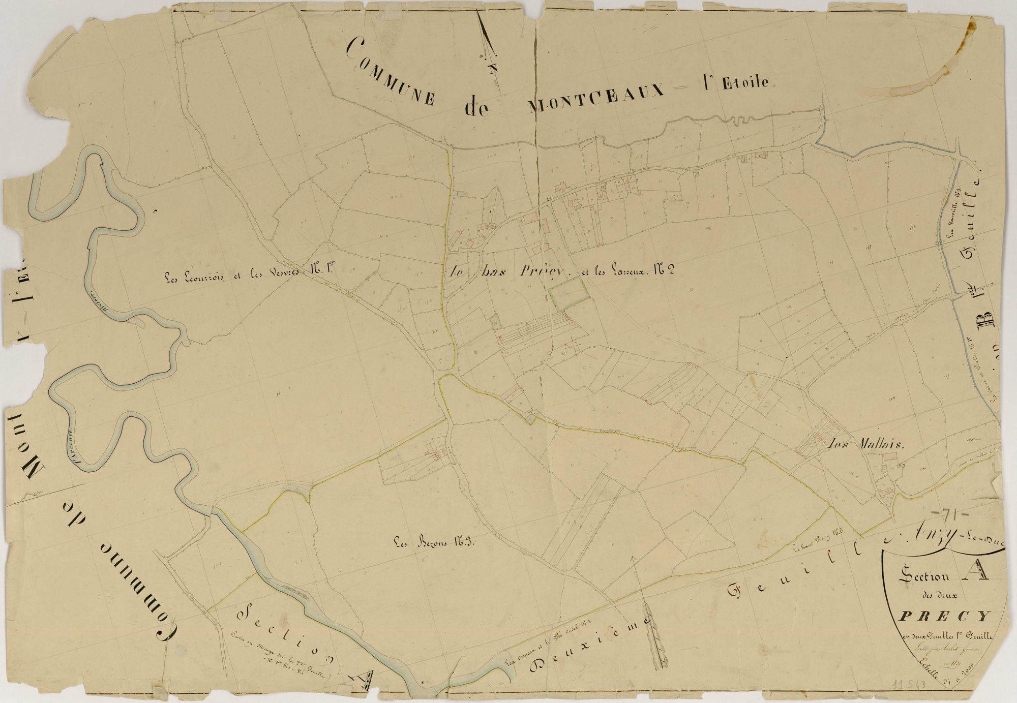 Anzy-le-Duc - LES DEUX PRECY