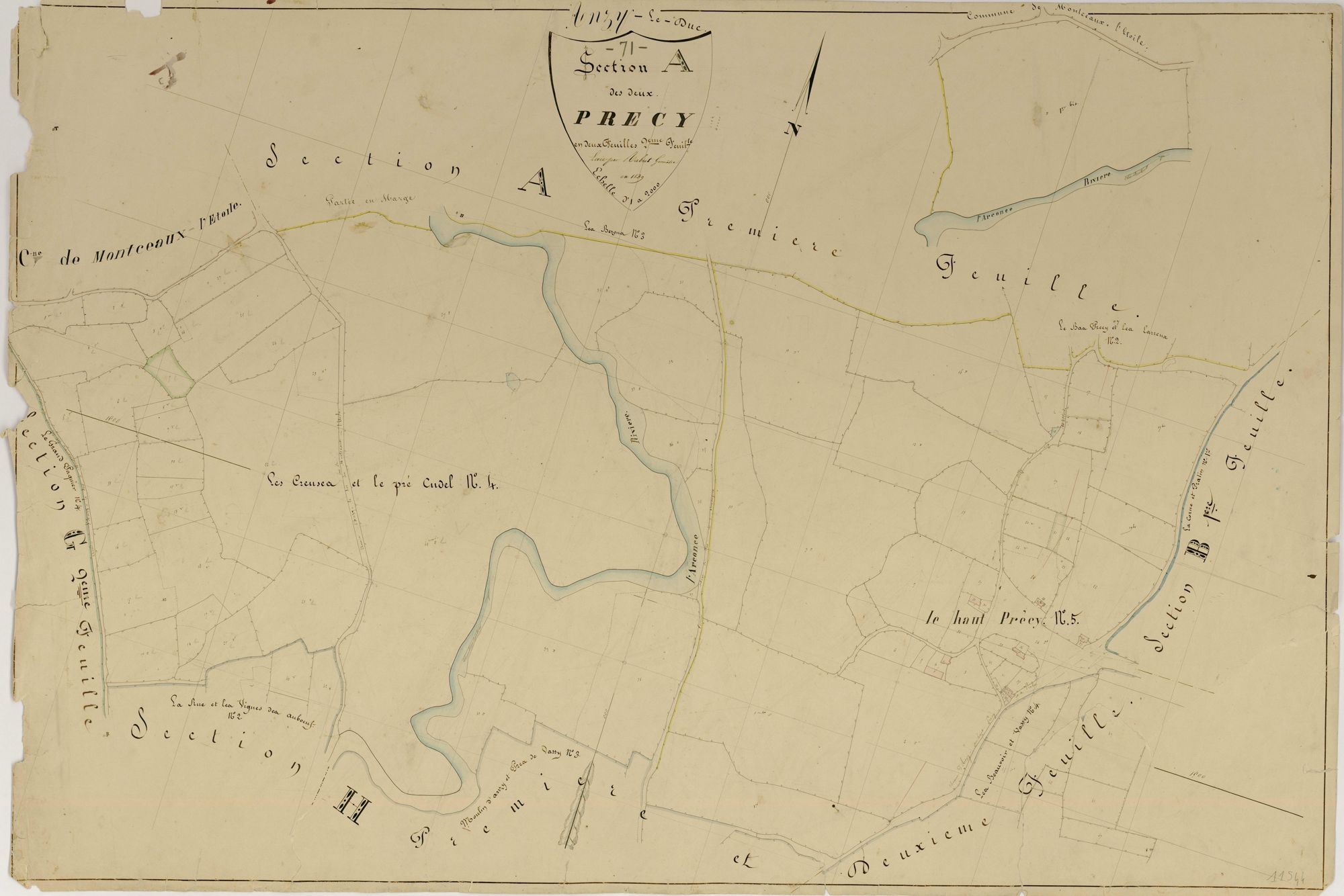 Anzy-le-Duc - LES DEUX PRECY