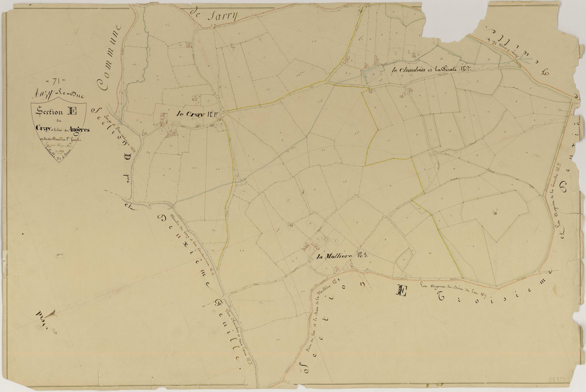 Anzy-le-Duc - CRAY ET LE BAS DES AUGERES
