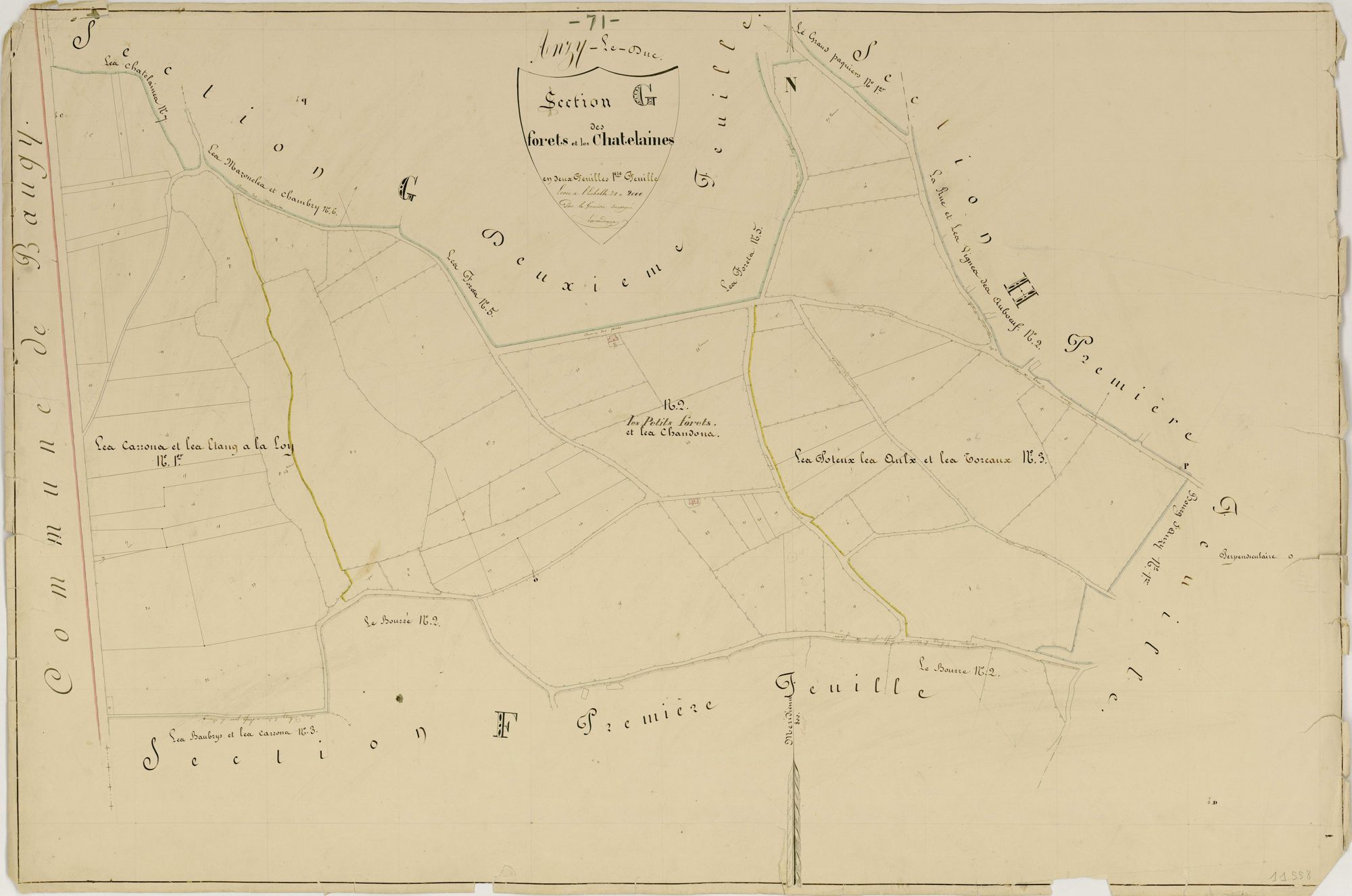 Anzy-le-Duc - LES FORETS ET LES CHATELAINES