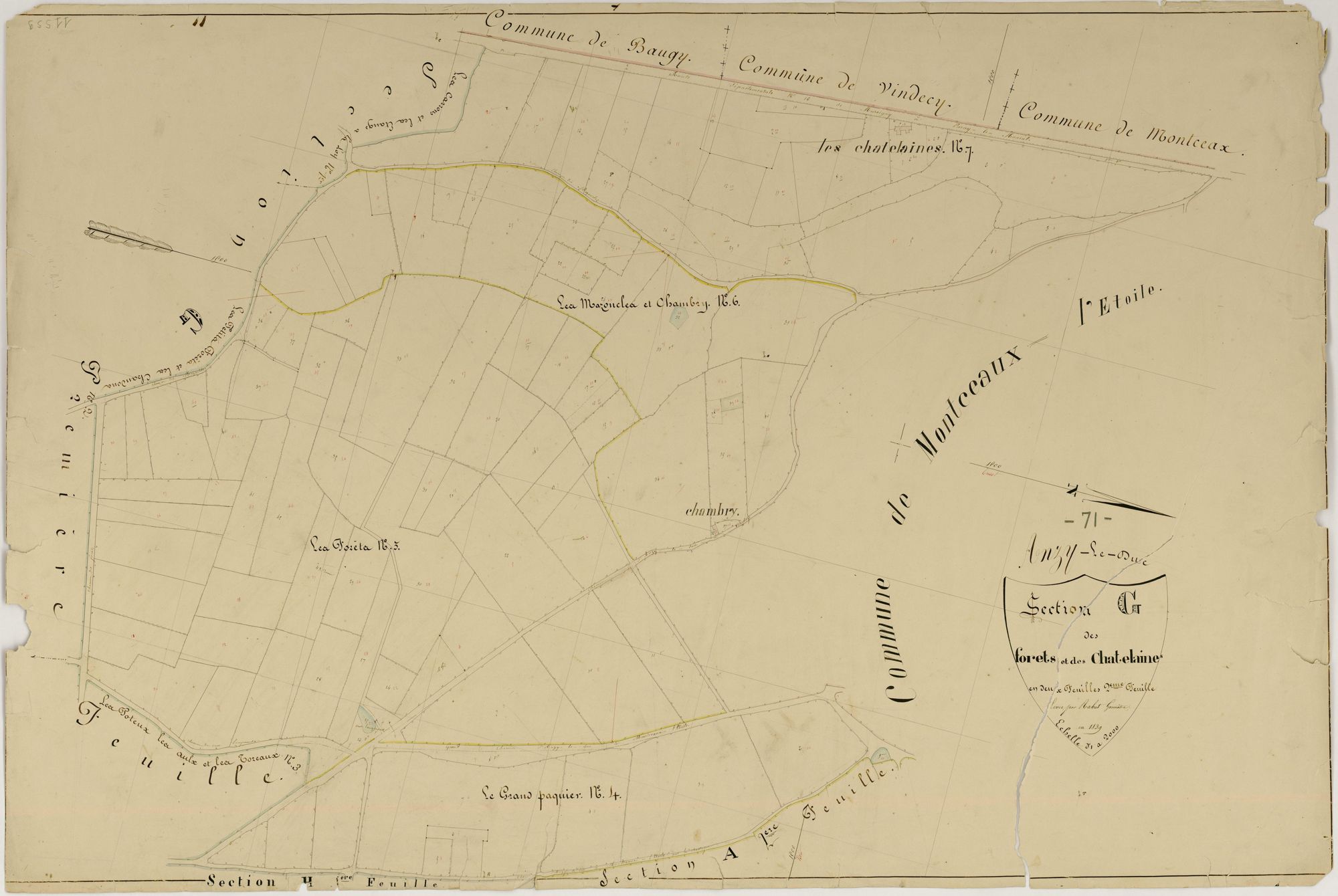 Anzy-le-Duc - LES FORETS ET LES CHATELAINES
