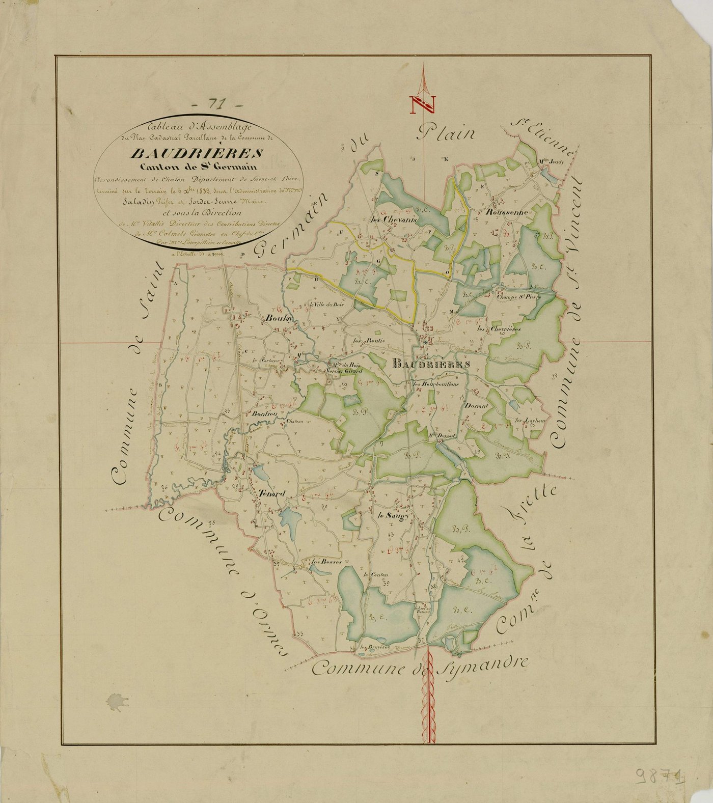 Baudrières - Toutes sections