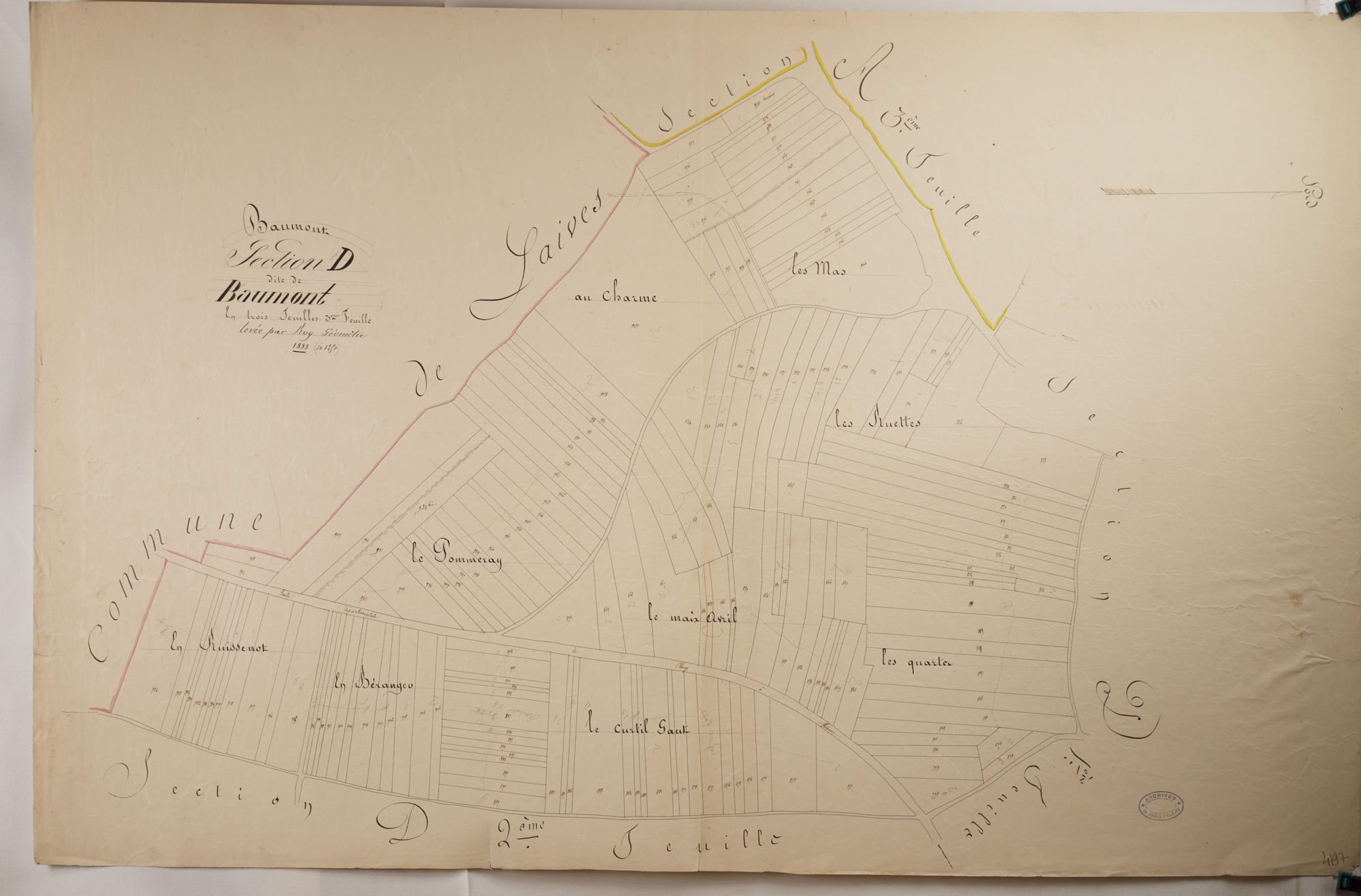 Beaumont - BEAUMONT-SUR-GROSNE