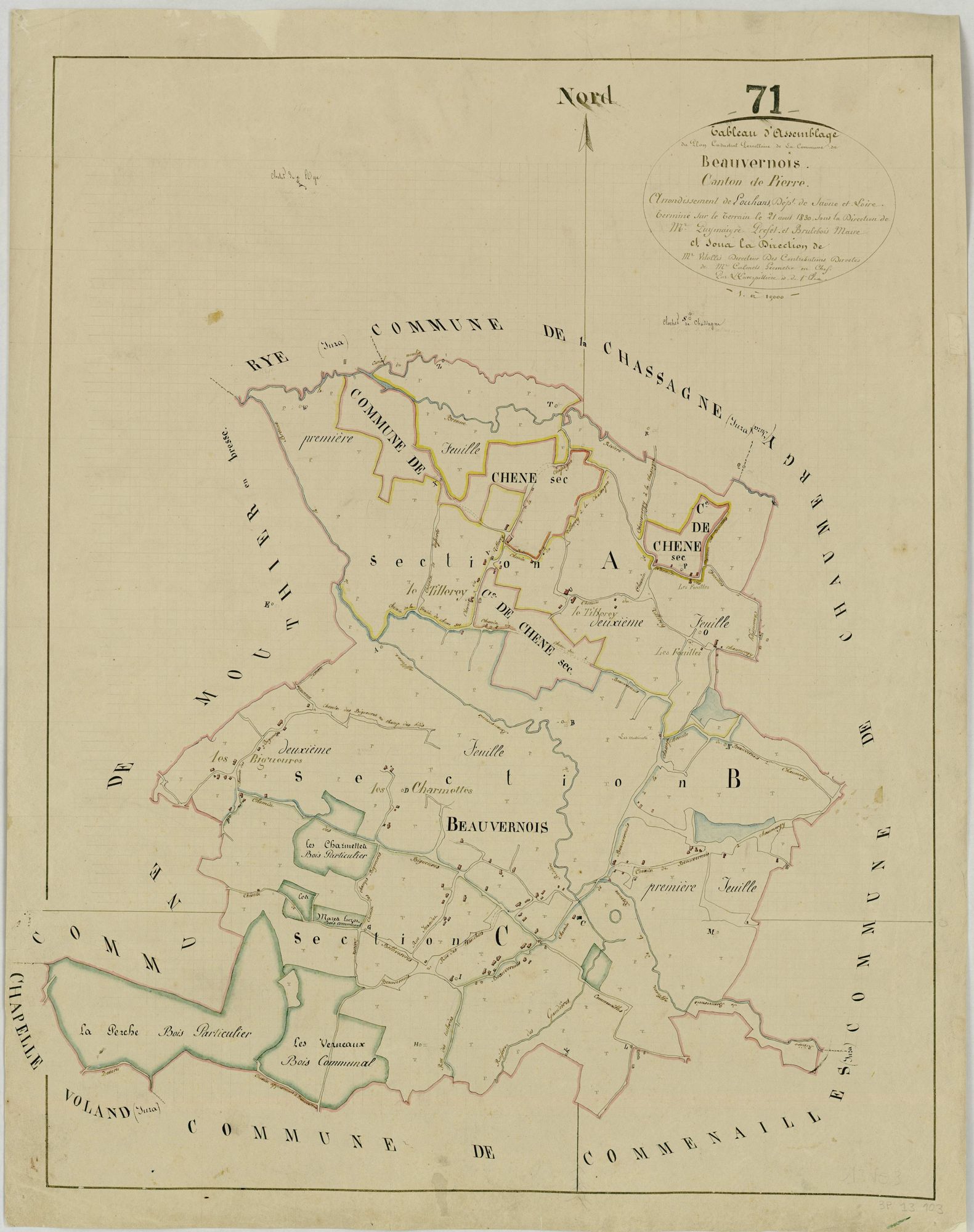 Beauvernois - Toutes sections