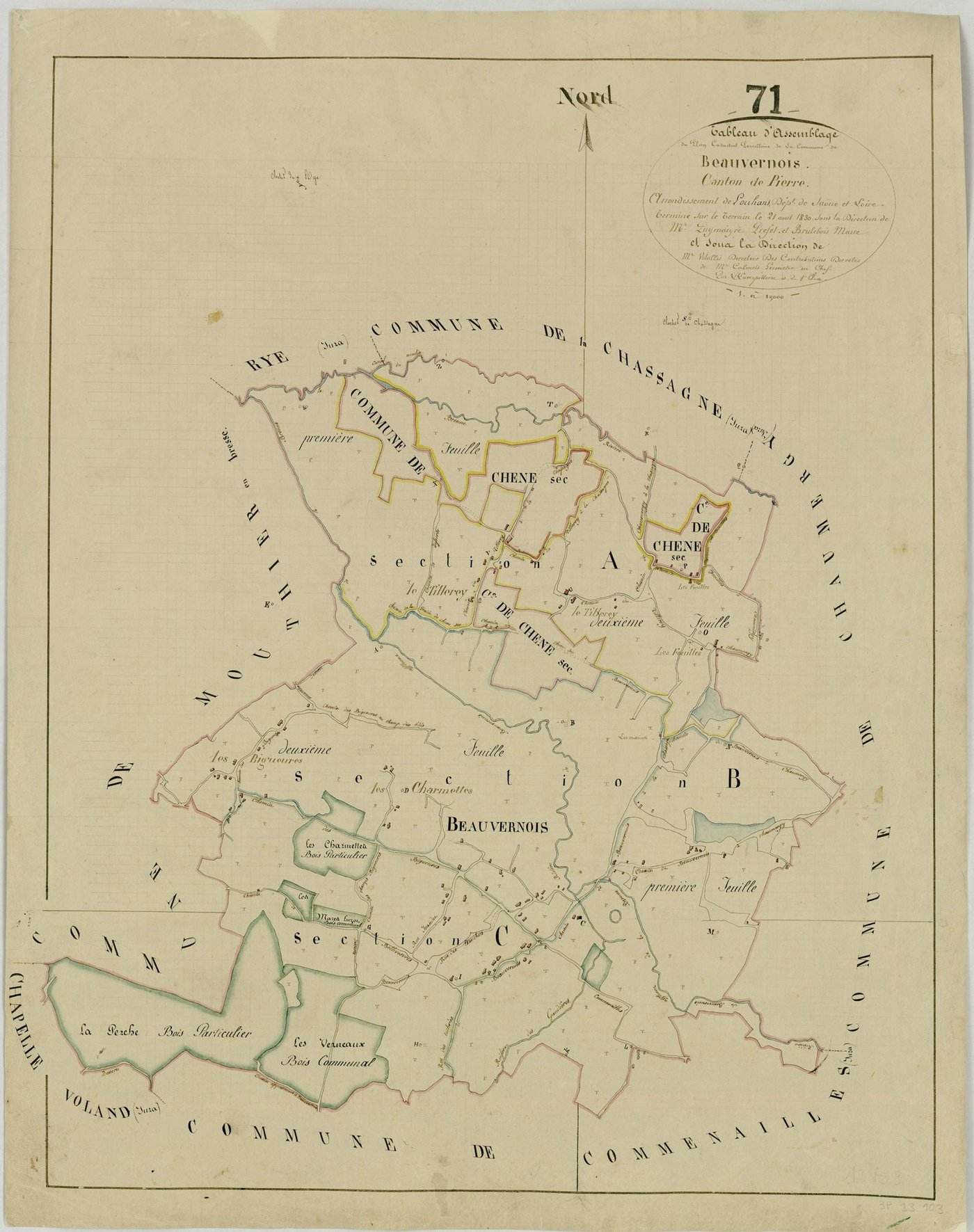 Beauvernois - Toutes sections