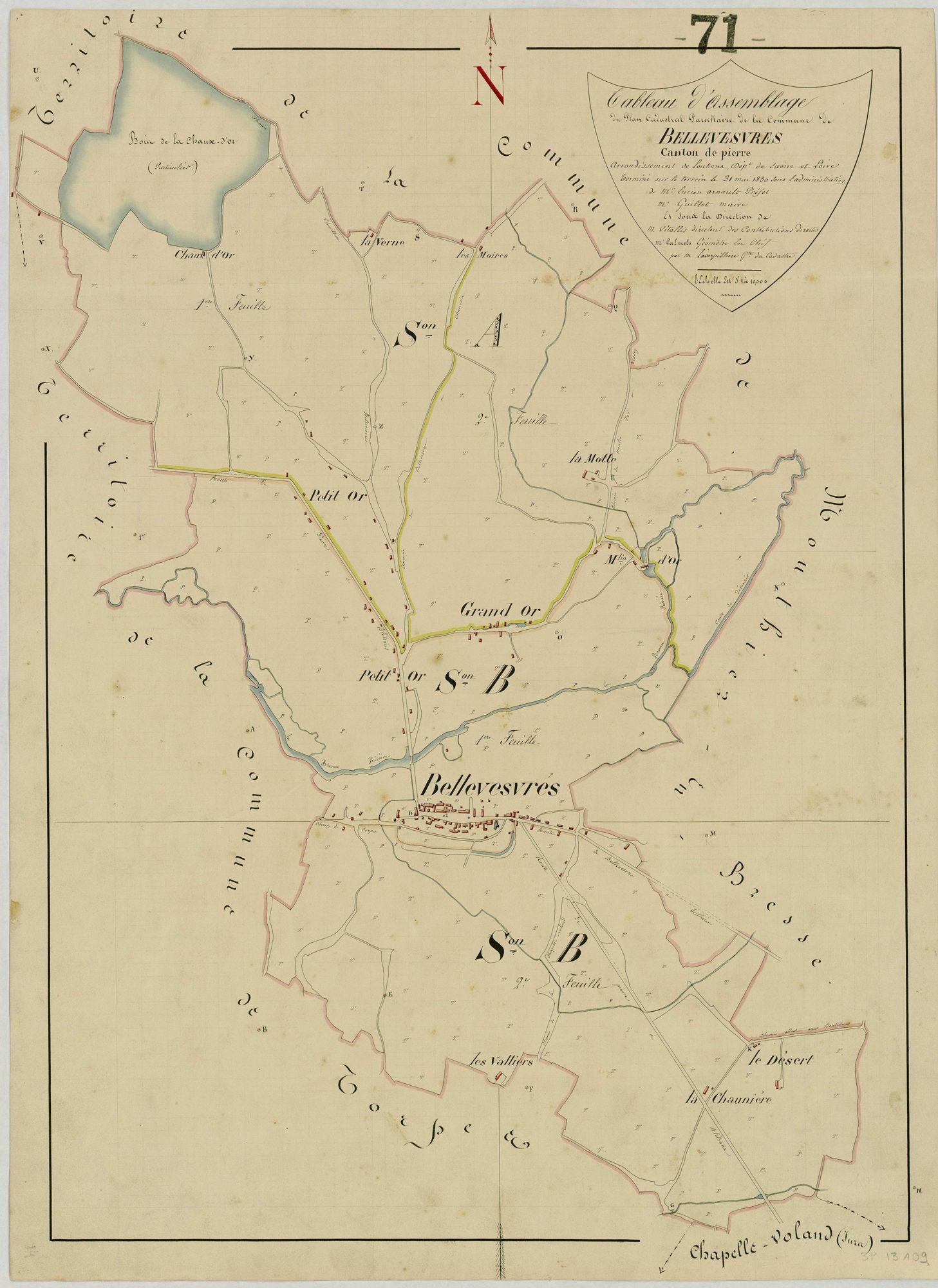 Bellevesvre - Toutes sections