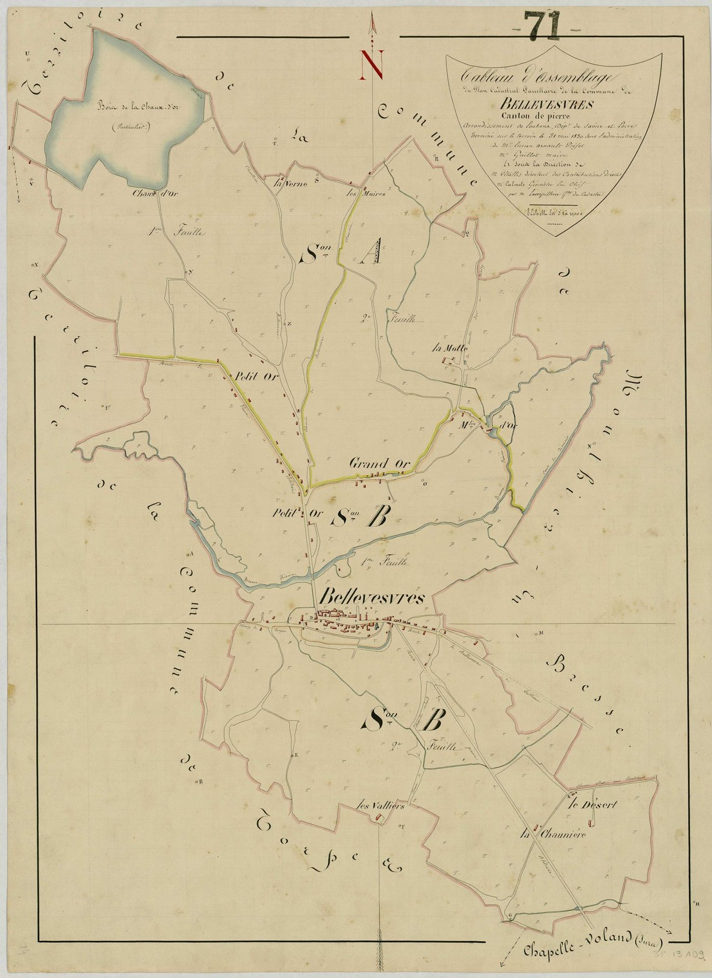 Bellevesvre - Toutes sections