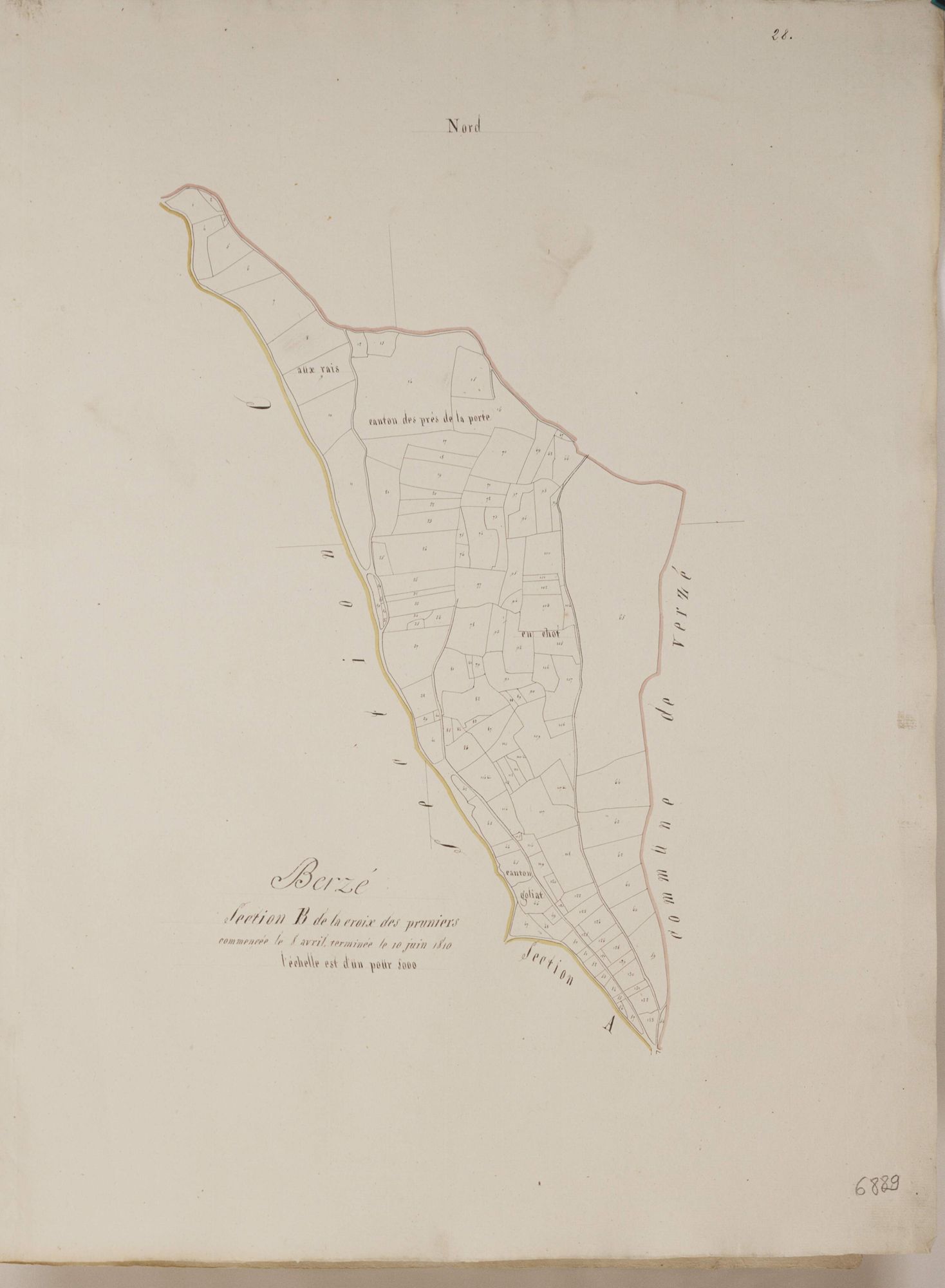 Berzé-le-Châtel - LA CROIX DES PRUNIERS
