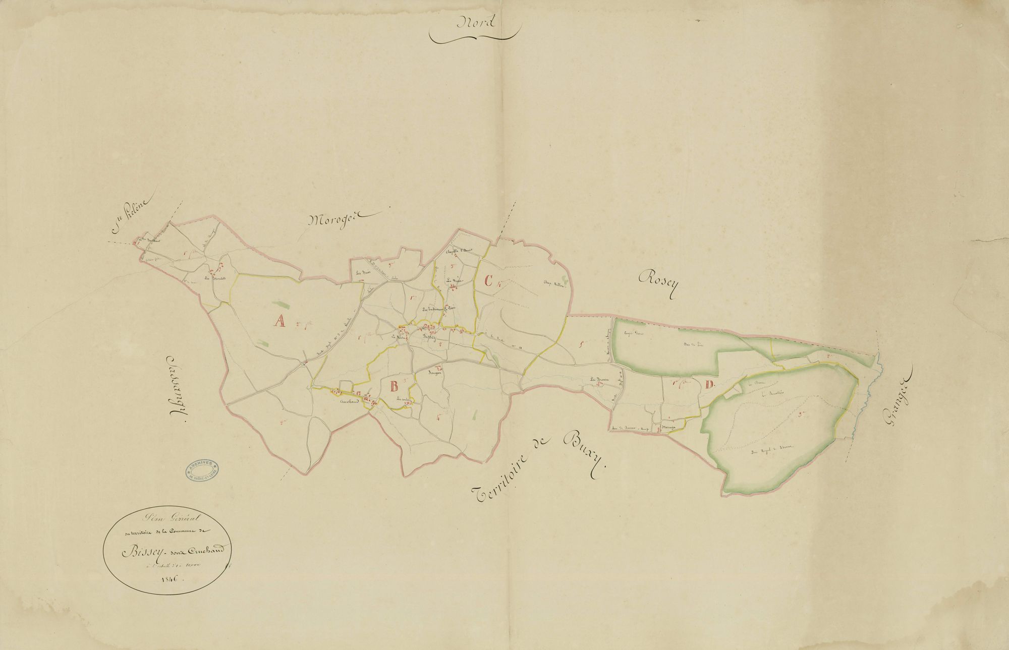 Bissey-sous-Cruchaud - Toutes sections