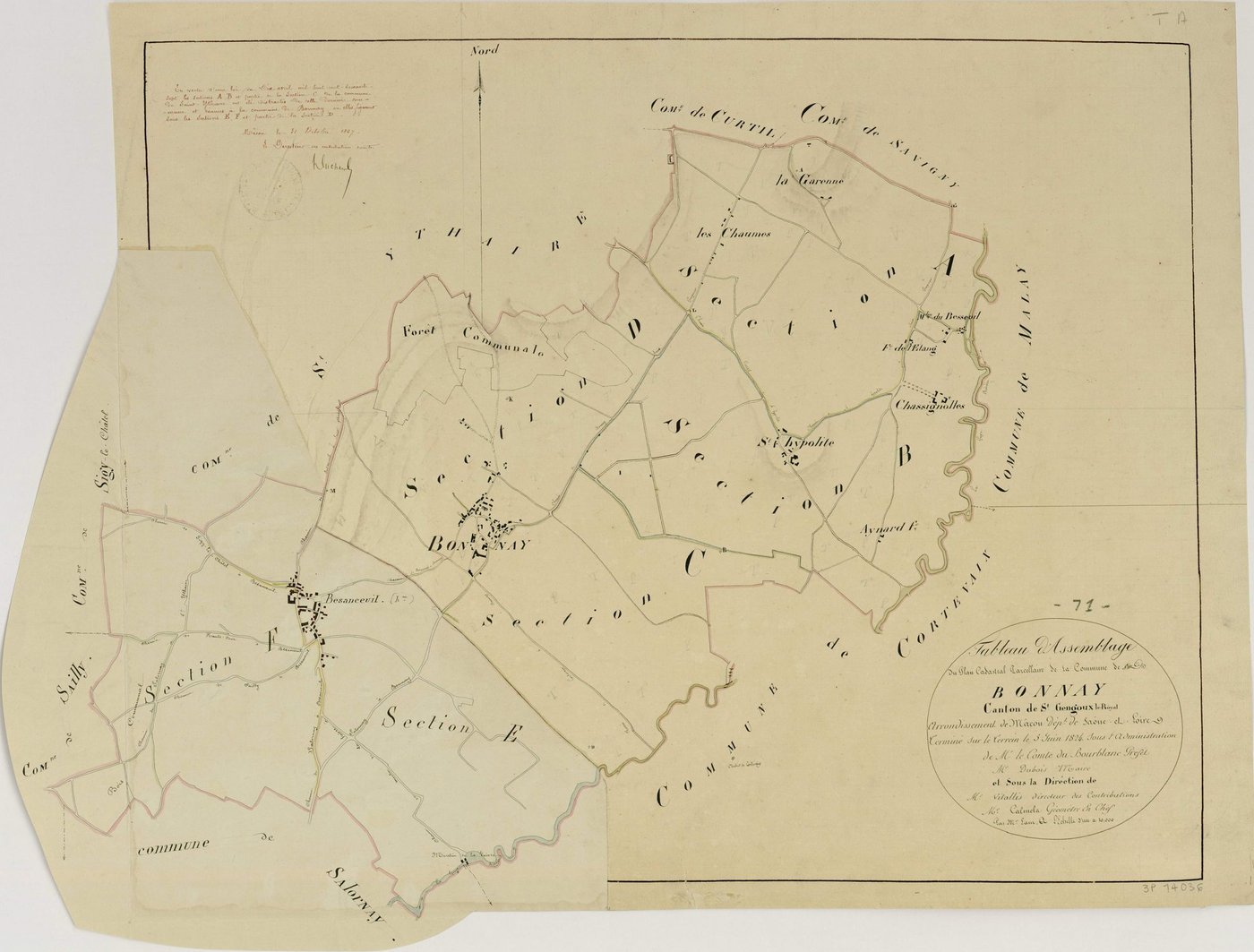Bonnay - Toutes sections