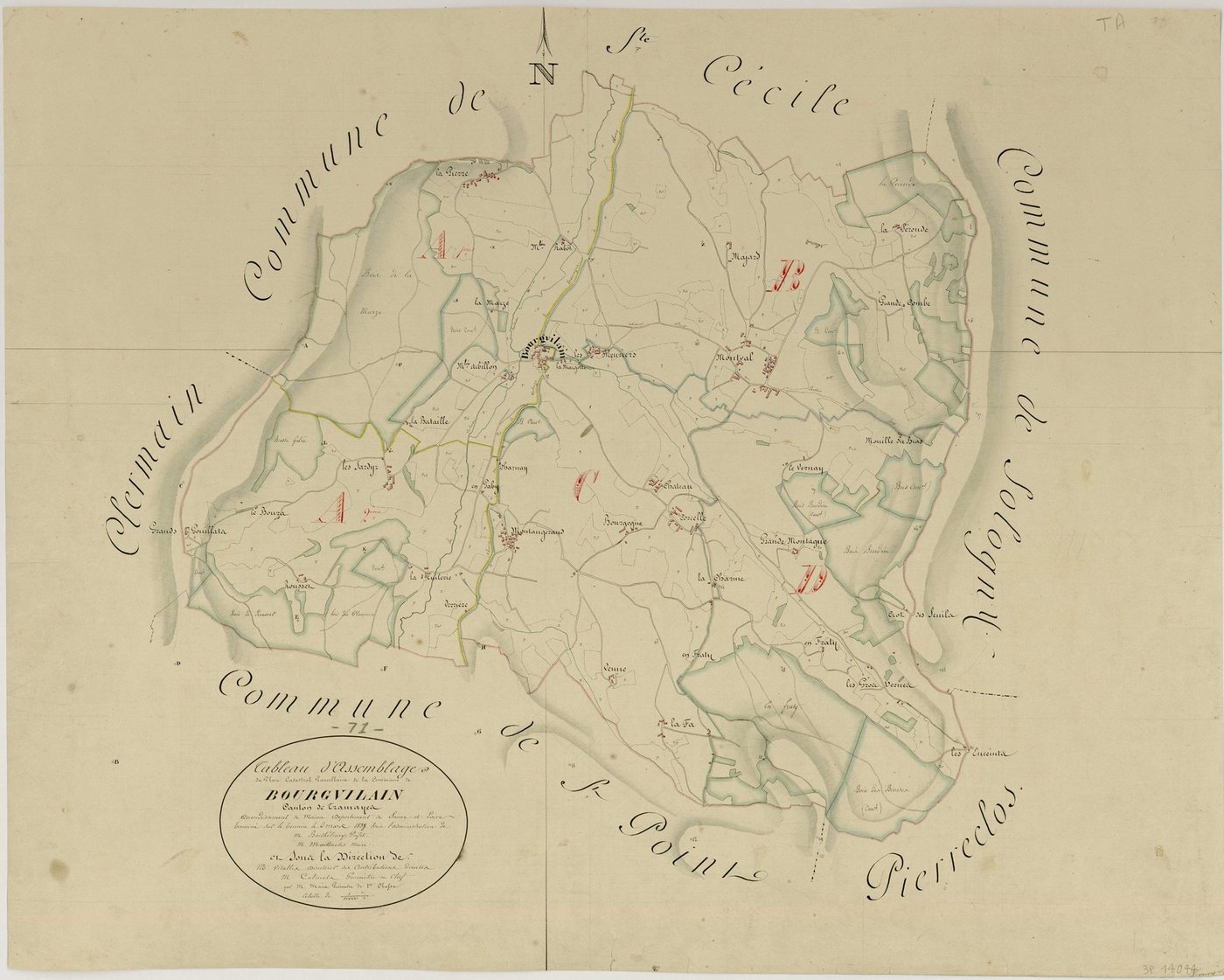 Bourgvilain - Toutes sections