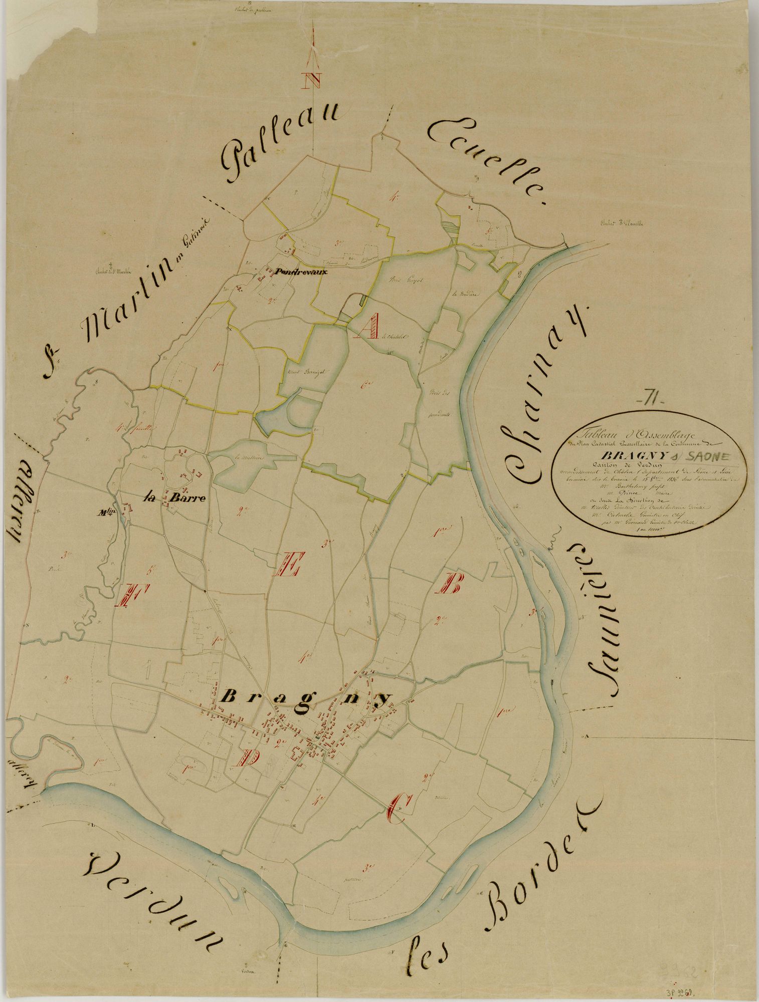 Bragny-sur-Saône - Toutes sections