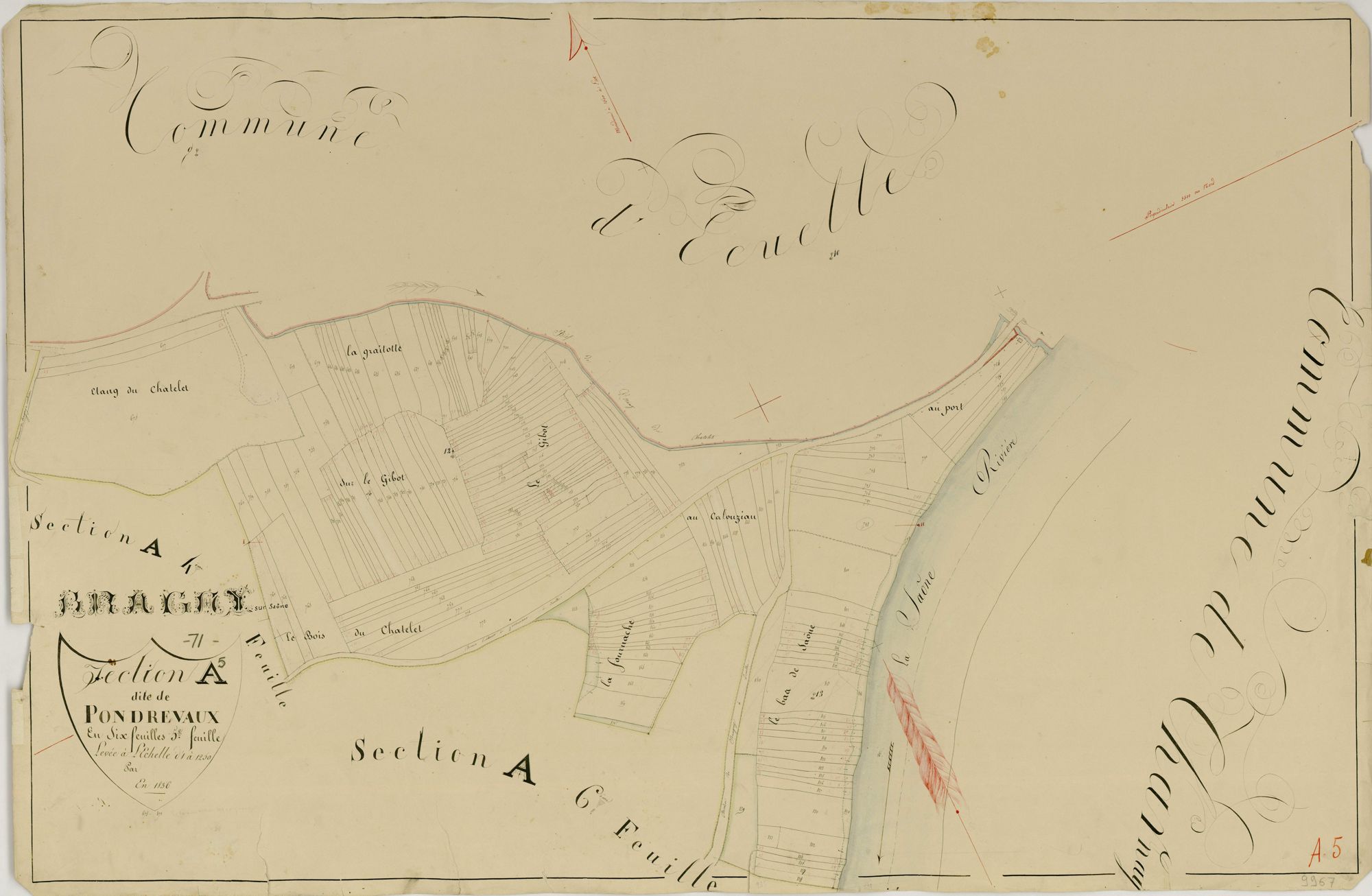 Bragny-sur-Saône - PONDREVAUX