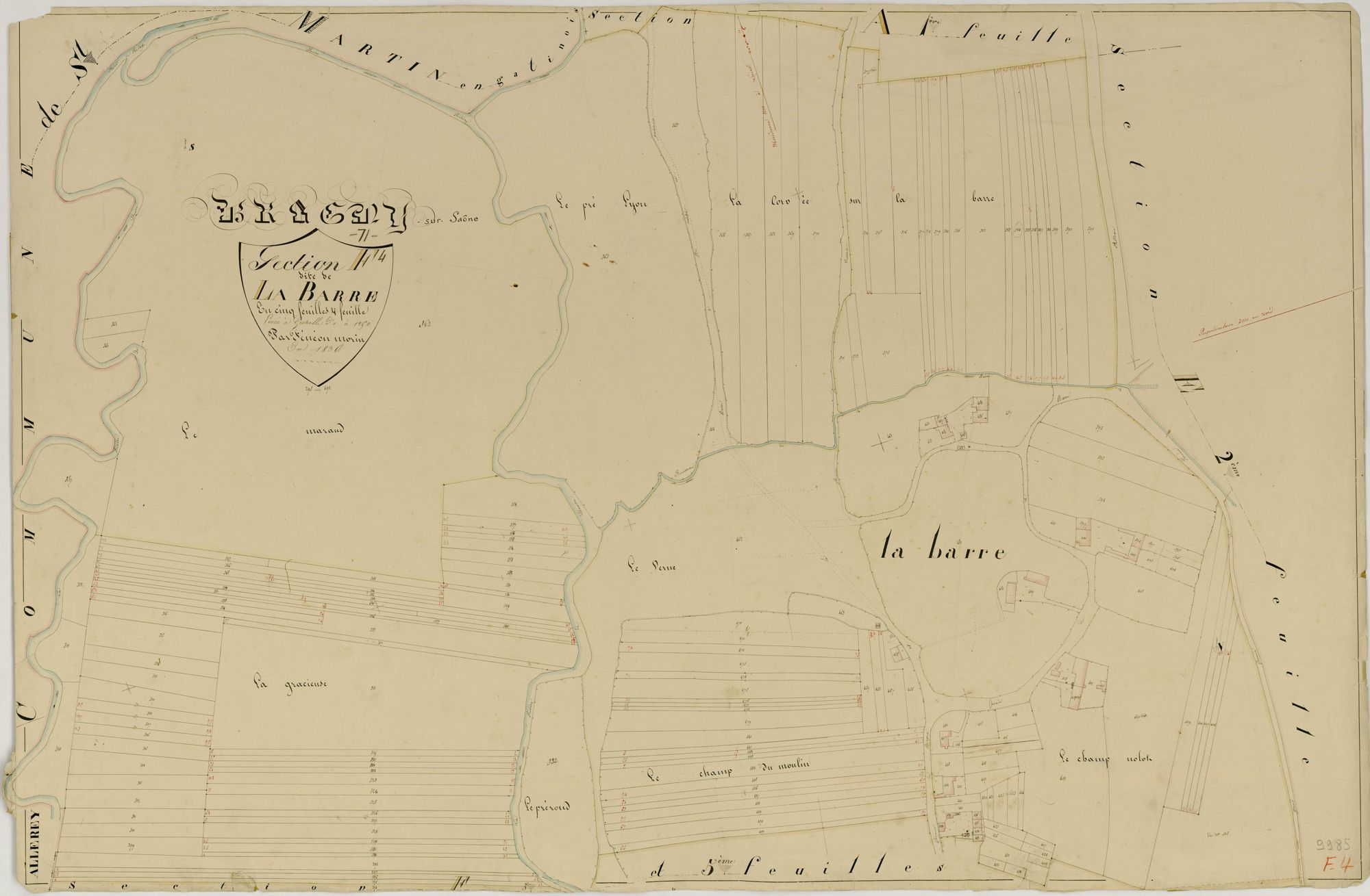 Bragny-sur-Saône - LA BARRE