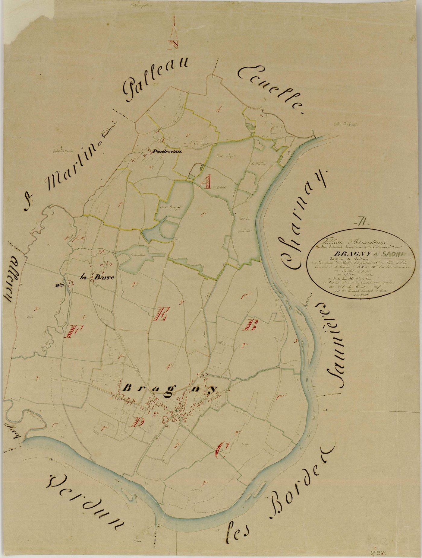 Bragny-sur-Saône - Toutes sections